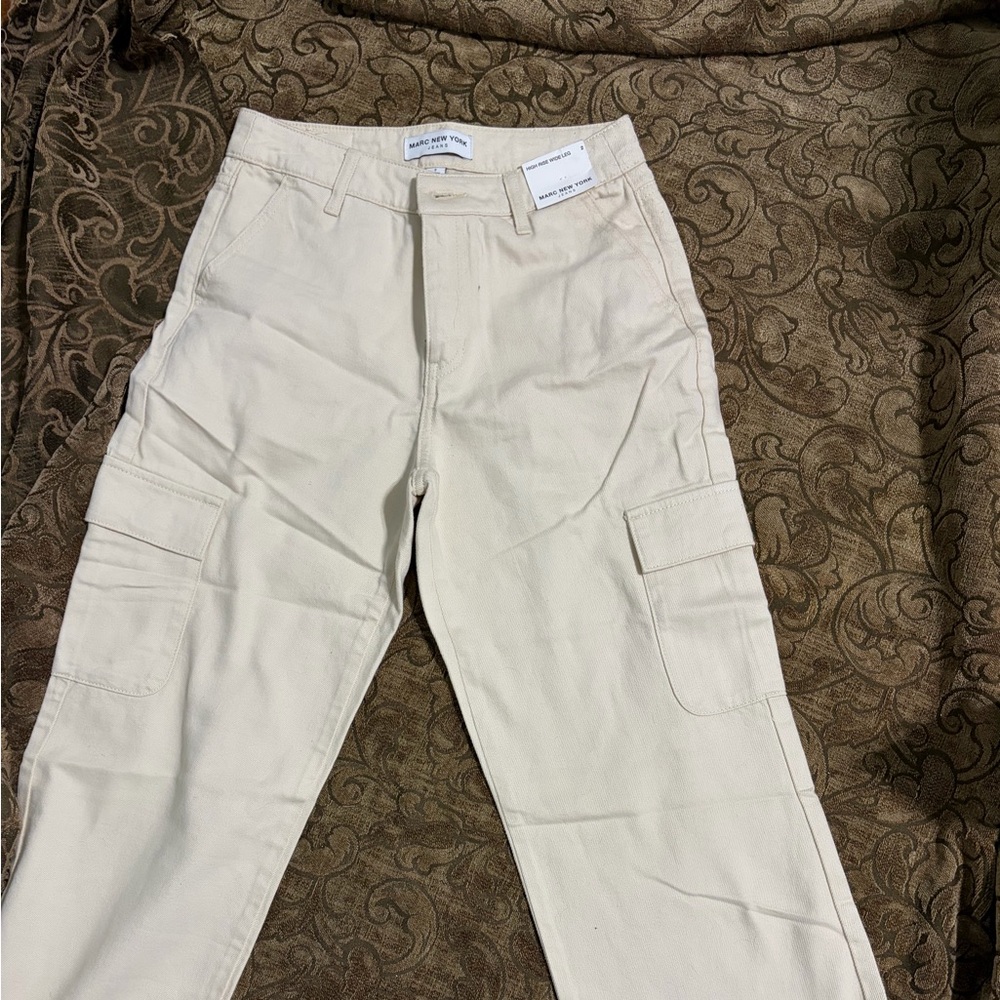 Marc New York women’s Tan Cargo Pants